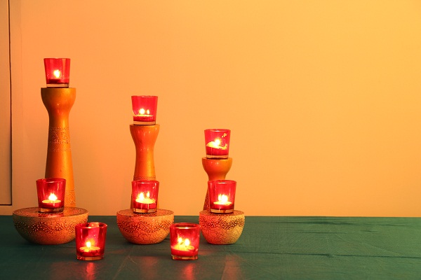 Traditional Indian Decor - Candle Holders