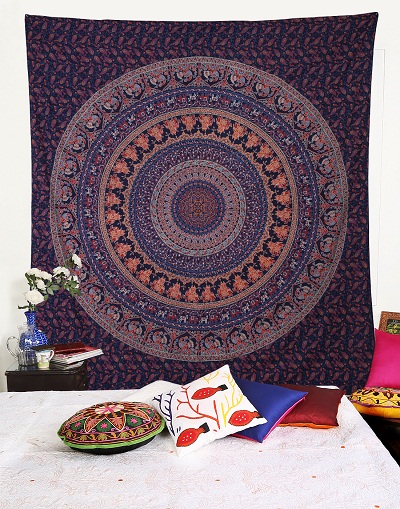Mandala Wall Tapestry - Rajrang