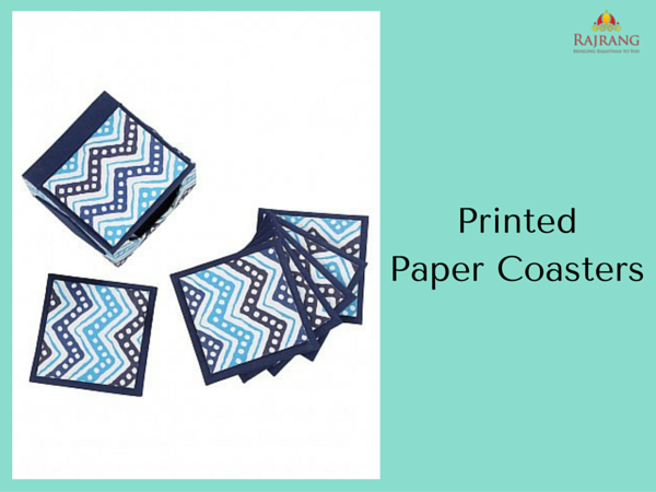 Printed Paper Coasters
