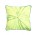 Tie Dye Indian Emerald Green Cotton Slub Cushion Cover (Single pcs )