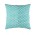 Geometric Towel Embroidered Sea Green Cotton Linen Cushion Cover