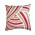 Towel Embroidered Striped White Cotton Linen Cushion Cover