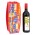 Red Cardboard Paper Abstract Printed Wine Bottle Holder
